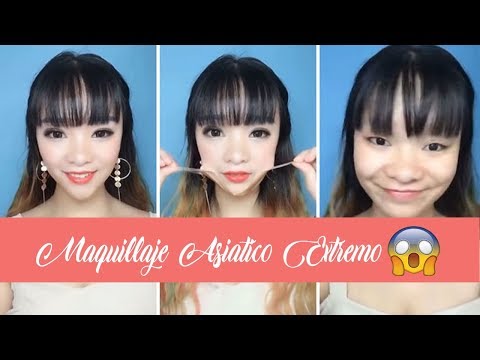 MAQUILLAGE ASIÁTICO EXTREMO REMPLAZA A LA CIRUGÍA