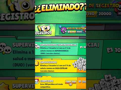 Eliminarán los registros #brawlstars