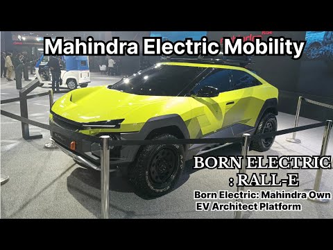 Mahindra Electric Mobility Launch RALL-E | Born Electric Rall- E Walkaround | BE EV ARCHITECT #ev360