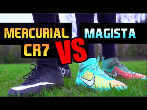 RONALDO CR7 Mercurials vs Nike Magista | Boot Test | F2Freestylers - UCKvn9VBLAiLiYL4FFJHri6g