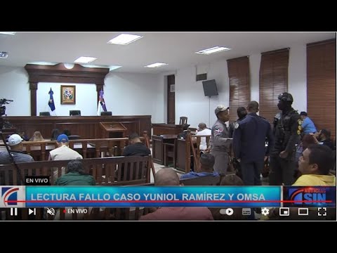 EN VIVO 8/9/2022  Sentencia caso Yuniol Ramírez