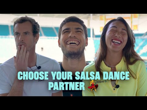 Best/Worst Salsa Dancer on Tour? 🤣💃 | Miami Open