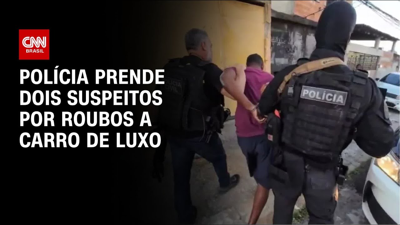 Integrantes de uma quadrilha especializada em roubos de carro de luxo são presos | BASTIDORES CNN