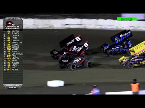11.12.23 POWRi 410 Bandit Outlaw Sprint Series at Tulsa Speedway| Highlights - dirt track racing video image