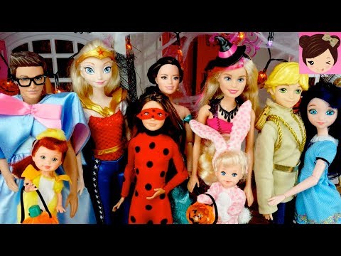 Barbie Dream House Halloween Dress up Party! SLIME PRANK - UCXodGGoCUuMgLFoTf42OgIw
