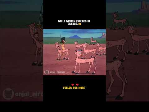 Power Without Wisdom is Self-destruction...😢 #animation #funny #viral #shorts