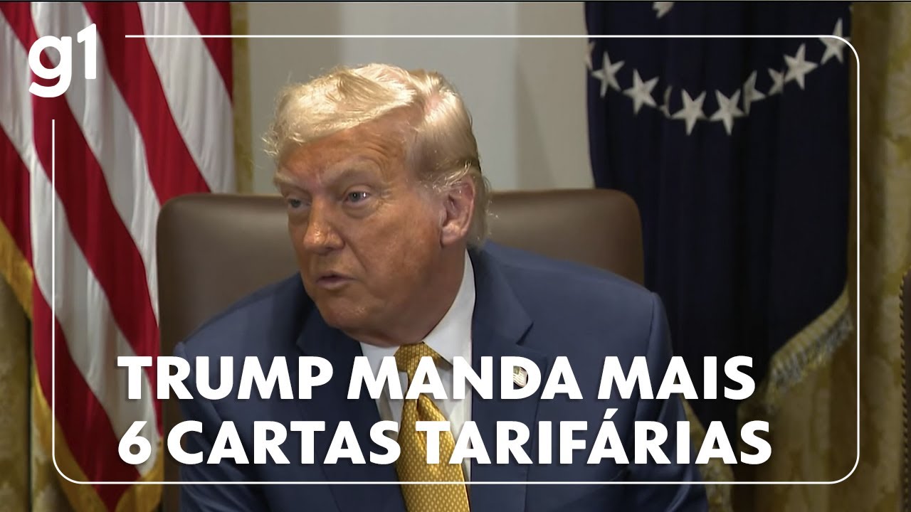 Jornal Hoje Donald Trump amplia pressão para elevar as tarifas comerciais