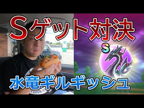 ドラクエウォーク468【友を助けに富山へ！ほぼ何か食ってる水竜ギルギッシュ連戦！Ｓゲット対決！】