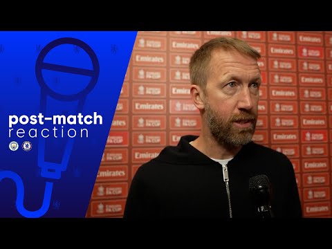 'It was tough' | Graham Potter on our FA Cup exit to Manchester City