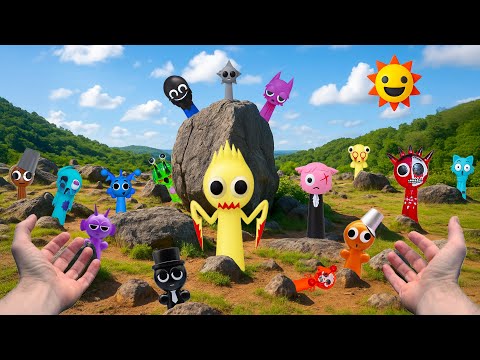 😱 You Won’t Believe What’s Hidden! Finding All SPRUNKI Secrets in the Stone Plateau!