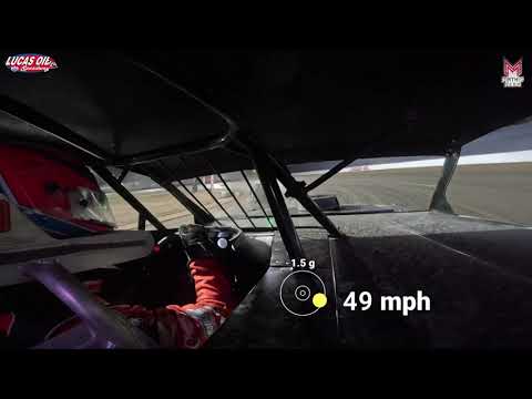 #35 Johnny Coats - Super Stock - 3-22-2025 Lucas Oil Speedway - In Car Camera - dirt track racing video image