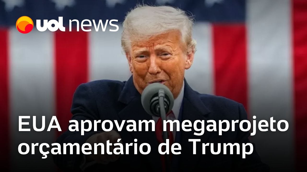 Câmara dos EUA aprova megraprojeto de Trump que prevê redução de impostos e corta programas sociais