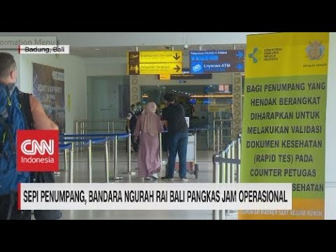 Bandara Ngurah Rai Bali Pangkas Jam Operasional