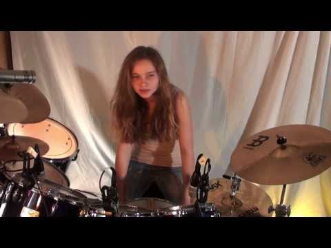 Introduction of 14 year old girl drummer Sina - UCGn3-2LtsXHgtBIdl2Loozw