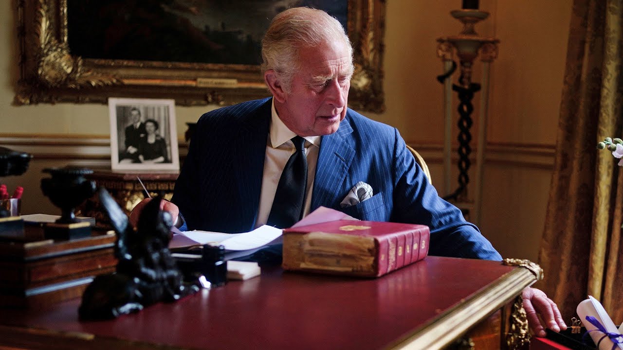 King Charles III Debuts First Official Portrait