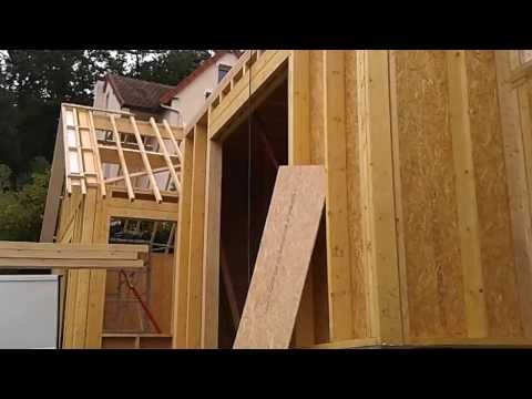 Construction d'une maison en ossature bois dans les Yvelines