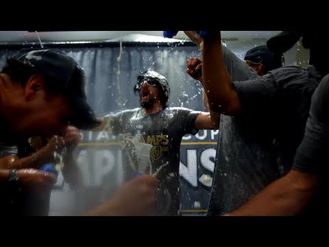 Vegas' wild Stanley Cup Locker Room Celebration | 2023 Quest for the Stanley Cup
