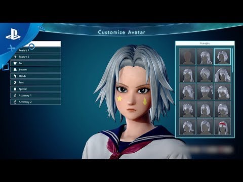 Jump Force ? Custom Character Creation and Story Trailer | PS4