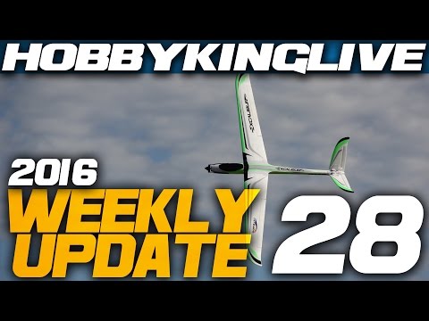 Weekly Update Ep.28 2016 - HobbyKing Live - UCkNMDHVq-_6aJEh2uRBbRmw