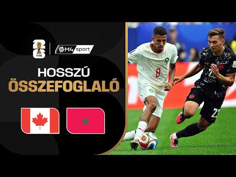 Foci-vb: Kanada–Marokkó | hosszú összefoglaló