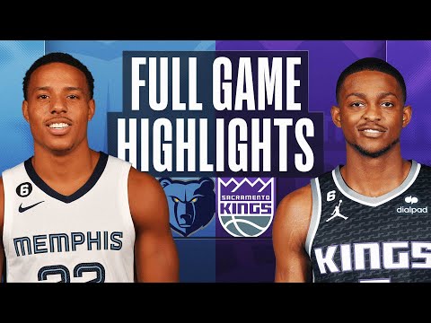 GRIZZLIES at KINGS | FULL GAME HIGHLIGHTS | January 23, 2023