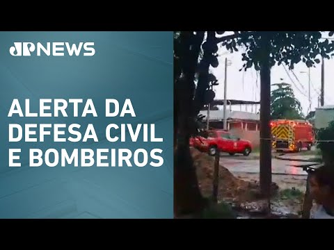 Ventania derruba muro e mata três operários no Rio de Janeiro