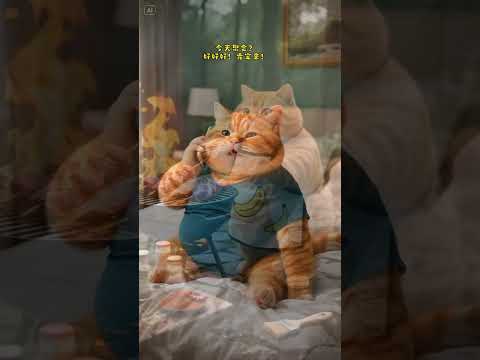 猫の動画サムネイル - 快乐的胖橘，又是烧烤的一天#shorts #youtubeshorts