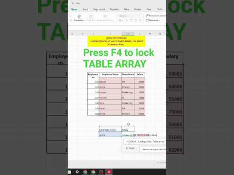 Learn VLOOKUP in 30 Seconds! ⚡ Excel Shortcut
