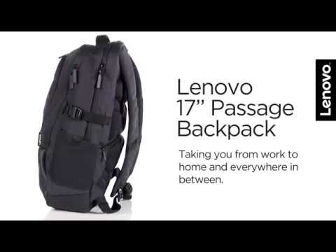 Lenovo 17Inch Passage Backpack Product Video