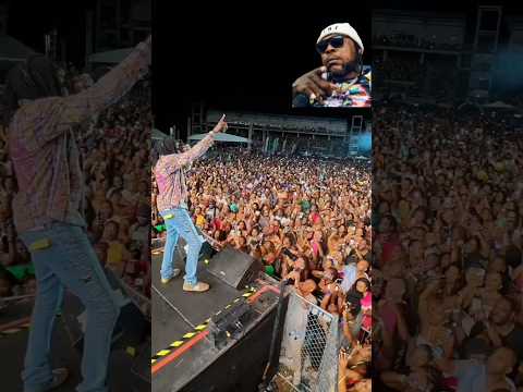 Vybz Kartel Live Performance In Dominica #shorts