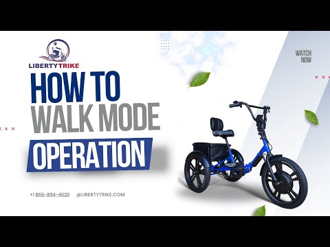 Activating Walk Mode on Your Liberty Trike: A Convenient Feature Guide