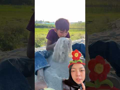 Jangan makan pasir makan burger aja‼️#trending #trendingshorts