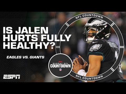 How effective will Jalen Hurts be vs. the Giants? | NFL Countdown