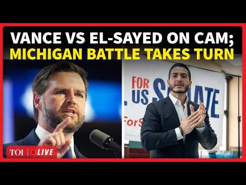 JD VANCE LIVE | Trump’s V-P Fires Shots At Abdul El-Sayed At Midterms Rally; Mike <strong>Rogers</strong> Reacts