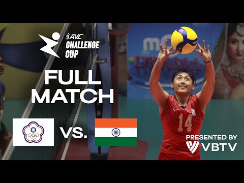 TPE vs. IND - AVC Challenge Cup 2024 | Pool Play - presented by VBTV