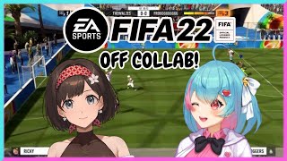 2 Cewek Gak Pernah Main Bola di Rental PS〖Off Collab FIFA 22〗