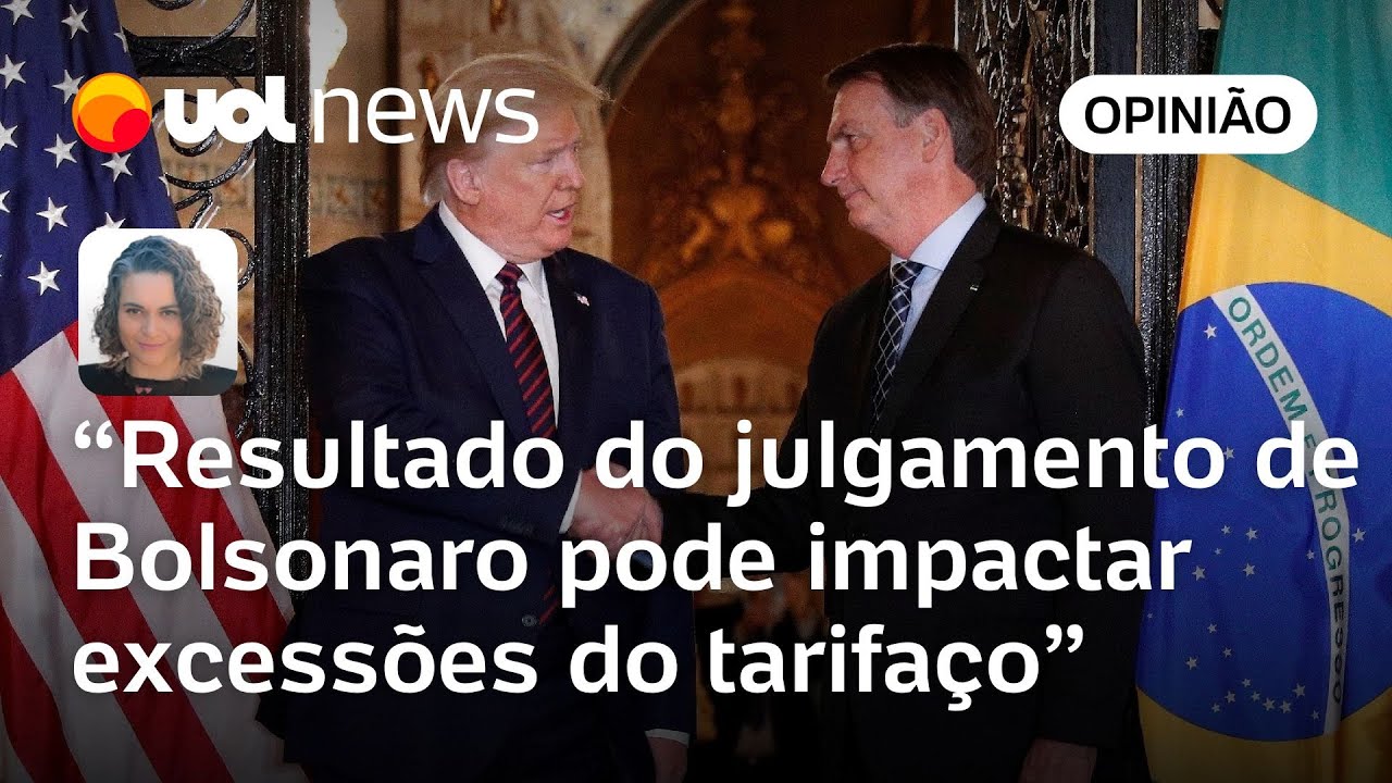 Resultado do julgamento de Bolsonaro pode fazer Trump mudar exceções tarifárias | Mariana Sanches