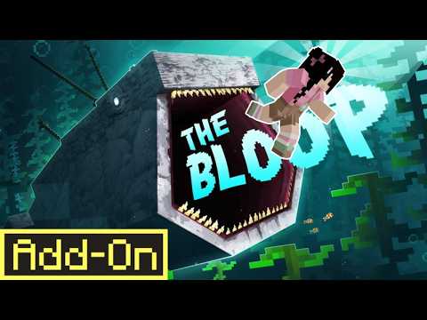 🐋Inside a Fish Dimension - The Bloop! | Minecraft Bedrock Add-On
