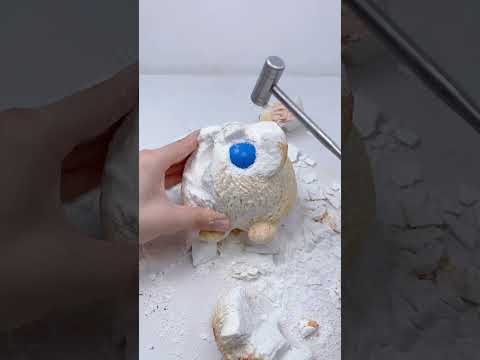 ASMR DIG A MYSTERY FUFUSQUISHY CAT KIT!!