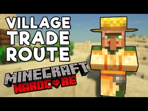 🔴 Day 4: Village Railway System - Hardcore Minecraft 1.16.5 [WORLD 1]