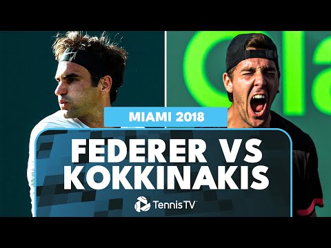 Biggest Upset In Miami History?! 😱 Roger Federer vs Thanasi Kokkinakis Extended Highlights