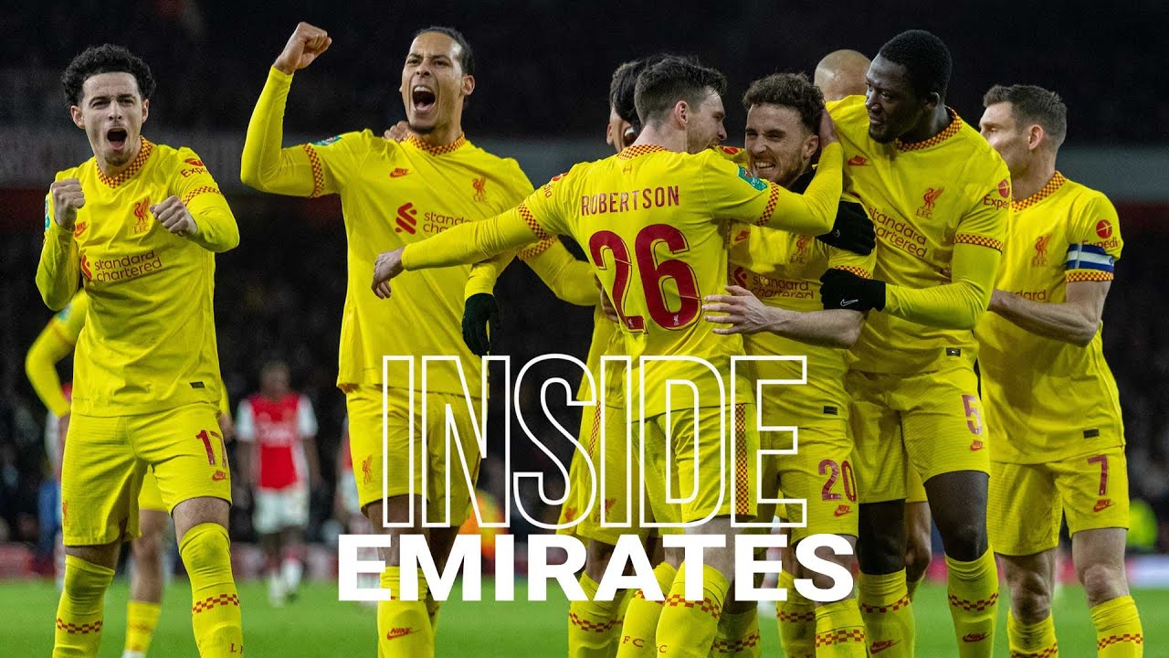 Inside Emirates: Arsenal 0-2 Liverpool | Another amazing Reds away end