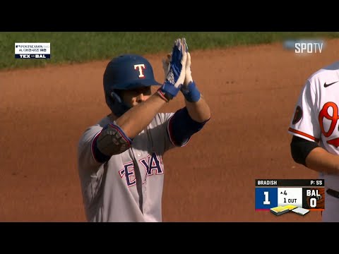 [MLB ALDS 1차전] 텍사스 vs 볼티모어 MVP 에반 카터 (10.08)