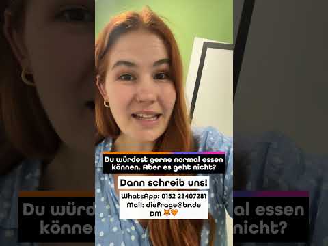 Kannst du nicht "normal essen"? Dann suchen wir dich! #DieFrage