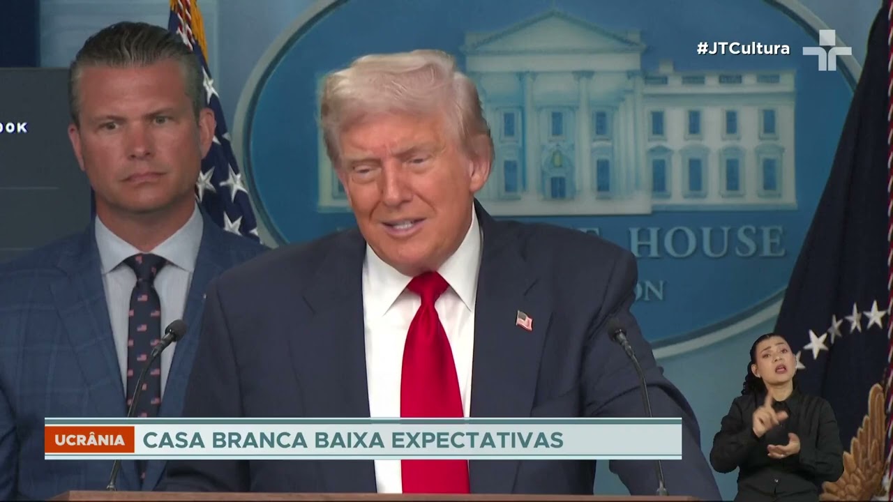 Trump e Putin se encontram hoje à tarde no Alasca
