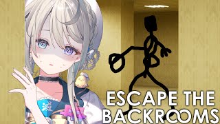 【 Escape the Backrooms 】ソロ初見の旅【 本阿弥あずさ / すぺしゃりて 】
