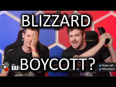 Blizzard Boycott? (PT 2) - WAN Show Oct 11, 2019 - UCXuqSBlHAE6Xw-yeJA0Tunw