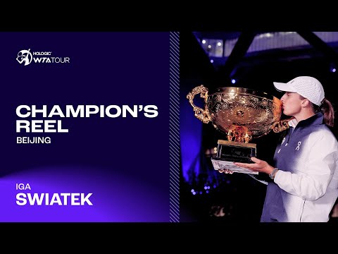 Champion Iga Swiatek's TOP plays from her week in Beijing!👏