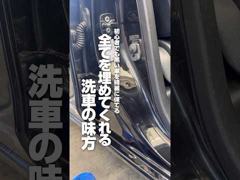 【初心者でも黒い車を綺麗に保てる 全てを埋めてくれる洗車の味方】#ながら洗車 #洗車 #車好き #磨き #濃色車 #DeepBase