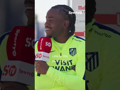 “Adapting… trying to learn more Spanish” 🤣 | Super Eagles and Atlético Madrid star Ademola Lookman